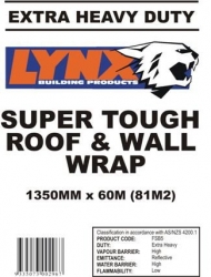 1350mmx60m S/TOUGH ROOF WRAP LYNX