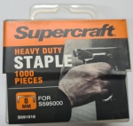 ***Supercraft Staples 8mm (1000) pieces