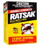 **RATSAK DOUBLE STRENGTH BAIT STN 2.5kg